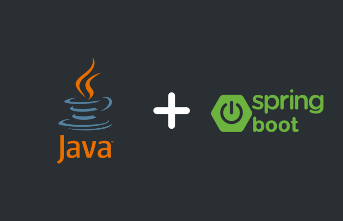 Java with Spring boot